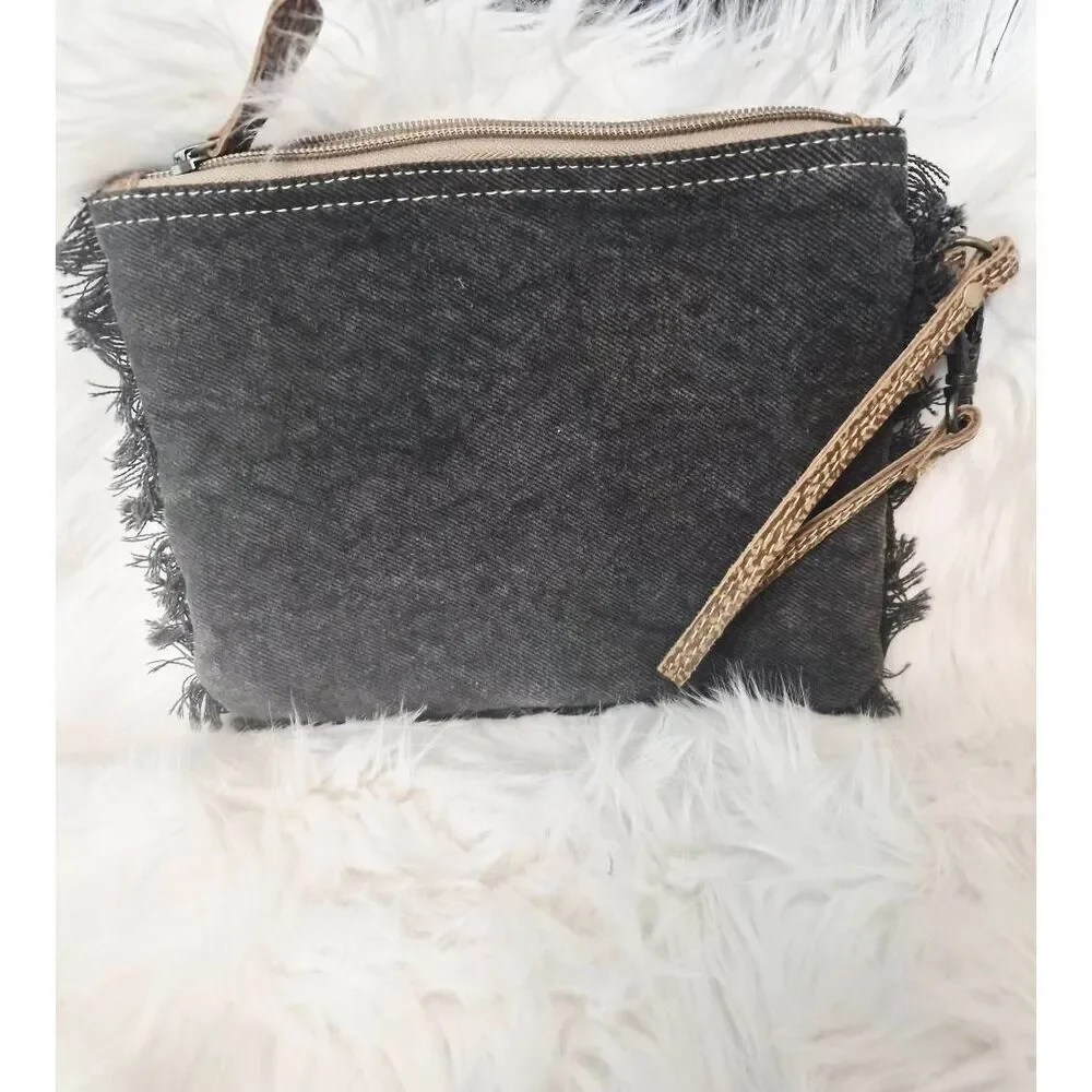 Myra bag cowhide wristlet